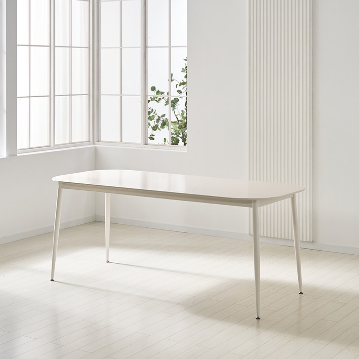 루시드퍼니처 세린 세라믹 식탁테이블 1800 방문설치, 샌드베이지, 6인용