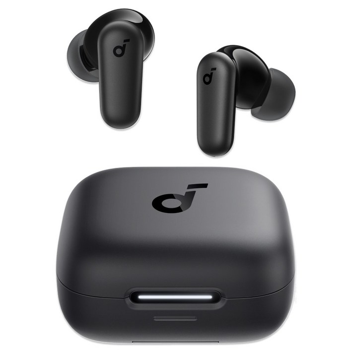 앤커 사운드코어 P30i 노이즈캔슬링 블루투스이어폰, 블랙, A3959