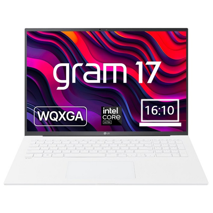 LG전자 2024 그램 17 코어Ultra5 인텔 14세대, 스노우 화이트, 512GB, 24GB, WIN11 Home, 17Z90SUGR56K