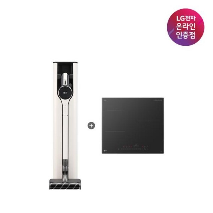 (LG전자) (세트상품) 코드제로 오브제컬렉션 A7 Core(카밍베이지)+DIOS 전기레인지 인덕션 3구(블랙) (A727WA + BEI3ASB2OE/빌트인전용)