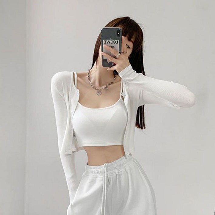 여성용 오늘의 심플 크롭 가디건 여성용 오늘의 심플 크롭 가디건