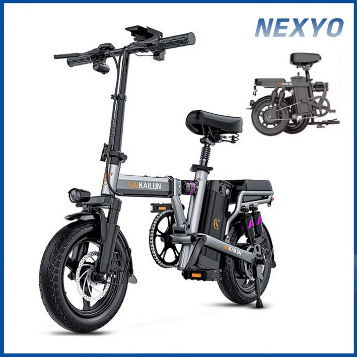 넥시오 접이식 전기자전거 자토바이 전동 자전거 바이크, 프리미엄30A 90km