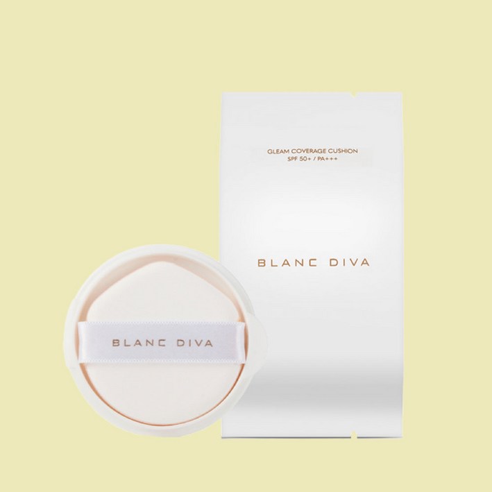 블랑디바 글림 커버리지 쿠션 리필, 17~19호 핑크, 1개