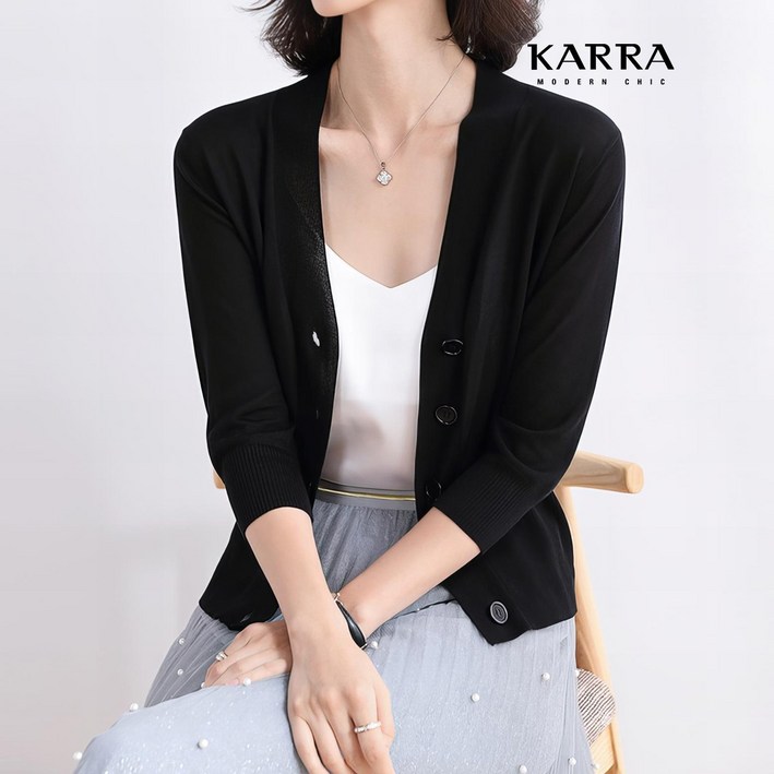 KARRA 메르시7부가디건_KB4MCD015C