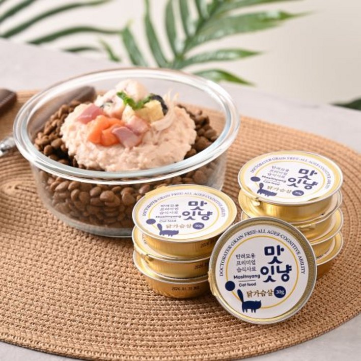 배변 냄새 감소 건강사료 고양이 맛잇냥 8EA, 6가지맛, 8개, 30g