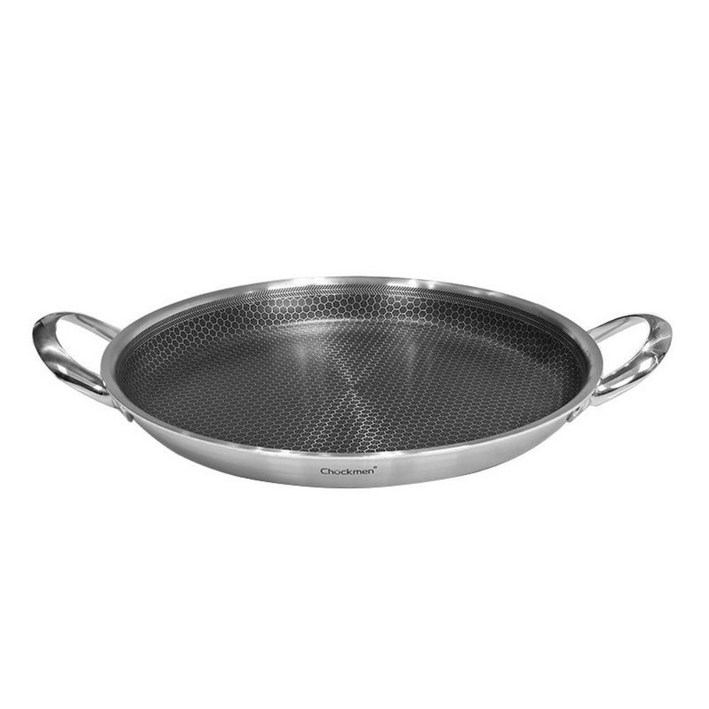 텐트밖은유럽 라미란 스타일 후라이팬 그리들 냄비 주물팬 캠핑용 가정용 30.5cm