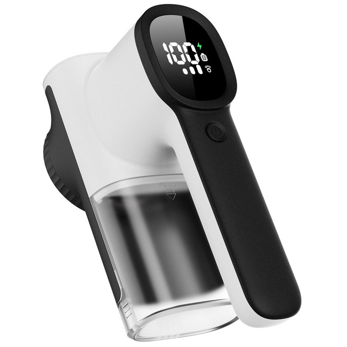 OMIIYA 보풀제거기 휴대용 충전식 6중날 3단조절 LED 디스플레이