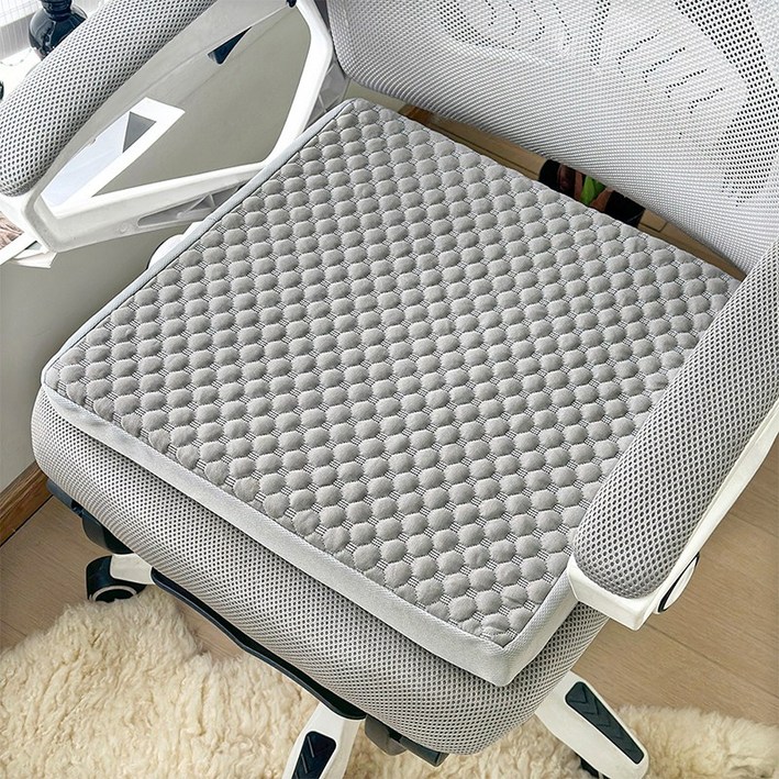 [한정특가] Cozy Aura 쿨방석 천연 라텍스 3중직 듀라쿨텍스 여름 냉감 방석 체중분산