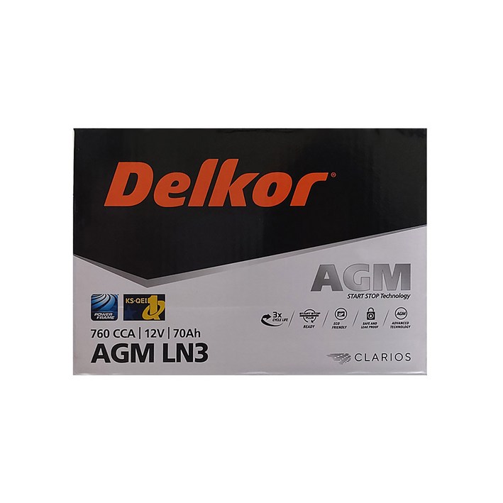 델코 국내생산 AGM70L LN3 i30 GD 그랜저 HG IG 코나디젤 K3 K5 쏘울 카렌스 스토닉 디젤 올뉴말리부 뉴QM5 QM6 뉴SM5 SM6 AGM배터리