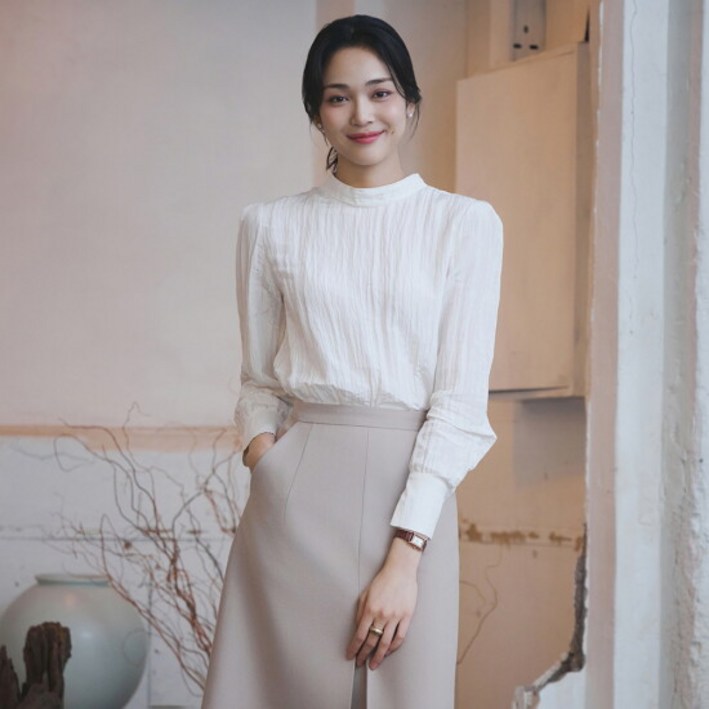 24 FW 반하이넥 블라우스 ITOBZBL830 1355572