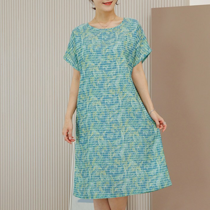 데드라 100size위아풍기포써커인견원피스 OPD3033