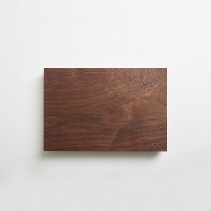 흑백요리사 바우하우스 북미산 호두나무 도마 모던 4025 중 통원목 월넛도마받침대증정