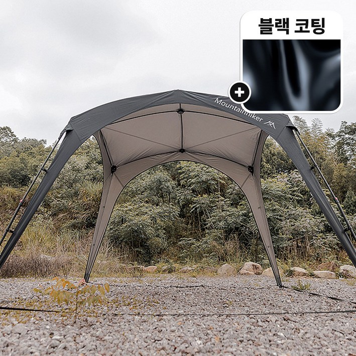 마운틴하이커 원터치 텐트 돔 쉘터 그늘막 리빙쉘 타프쉘