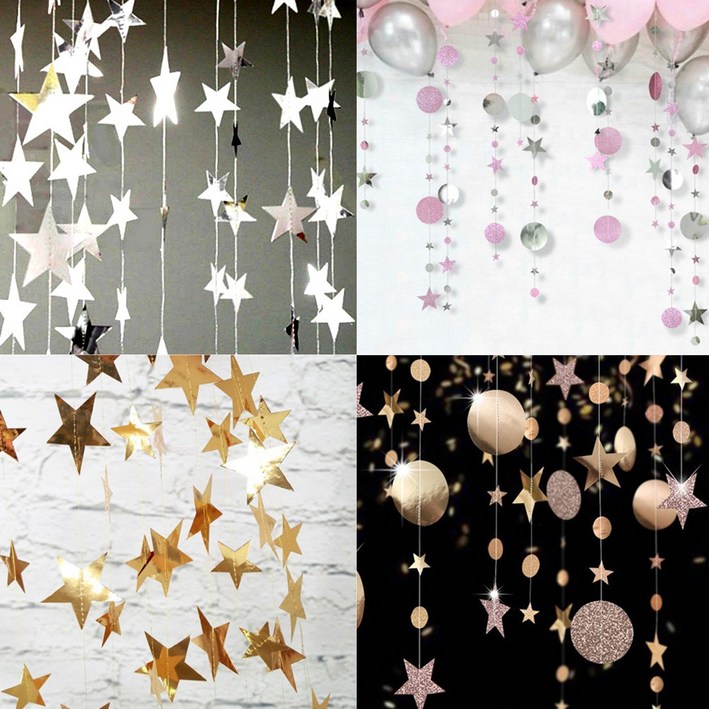 파티 천장 장식 파티룸 꾸미기 반짝이