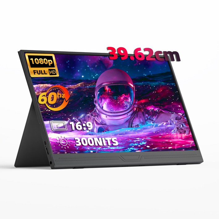 ZSUS 휴대용 모니터 게이밍모니터 15.6inch IPS FHD, PM15A, 39.6cm ZSUS 휴대용 모니터 게이밍모니터 15.6inch IPS FHD, PM15A, 39.6cm