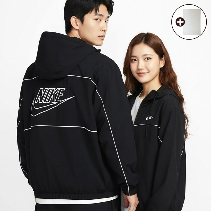 국내매장 정품 나이키 바람막이 윈드러너 NIKE 레트로 윈드브레이커 아노락 MSSTEP 더스트백 제공