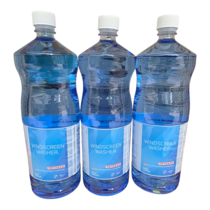 bmw 순정 에탄올 워셔액 windshield washer antifreez, 3개, 1.8L