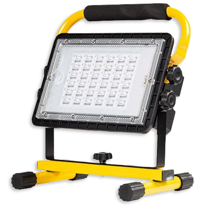 150W 투광기 고광량 LED 충전식 투광등 실외등 작업등, 1개