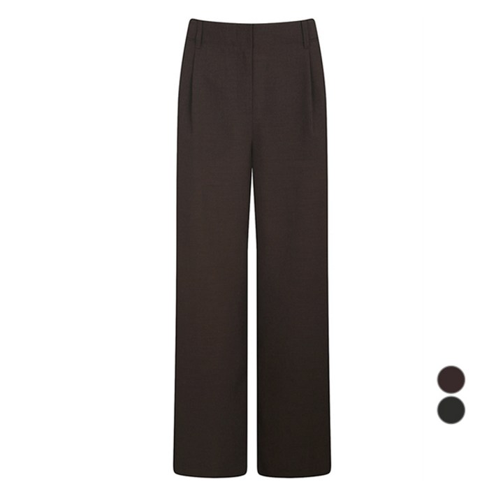 더아이잗 여성용 백 밴딩 사이드 장식 팬츠 IN5M0SL82