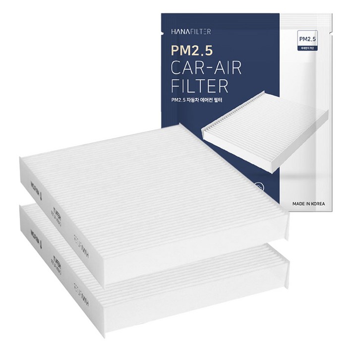 하나필터 PM2.5 자동차 에어컨 필터 올뉴모닝 2017년이후