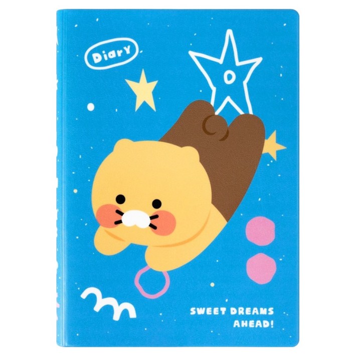카카오프렌즈 춘식이 만년 다이어리, 블루, 1개