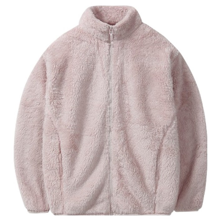 레이먼 남녀공용 모던 소프트 플리스 집업 자켓