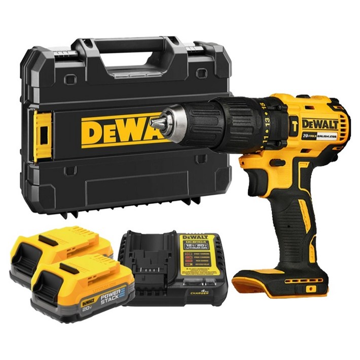 디월트 브러쉬리스 햄머드릴 드라이버 DCD7781P2KR  20V MAX 1.7Ah 파워스택 2p 세트