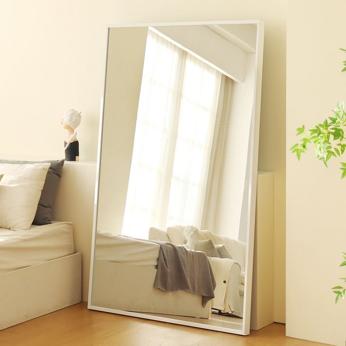 포메리트 모던 전신거울 H1700 스탠드형 방문설치