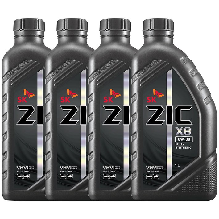 지크 가솔린 LPG 엔진오일 ZIC X8 0W30 지크 가솔린 LPG 엔진오일 ZIC X8 0W30