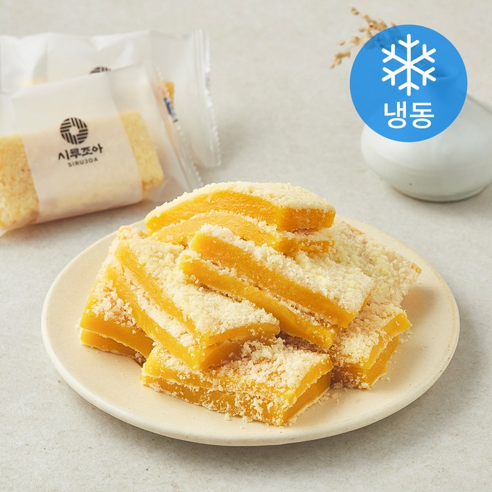 시루조아 쌀카스테라 호박 인절미 냉동, 500g, 1개입, 1개