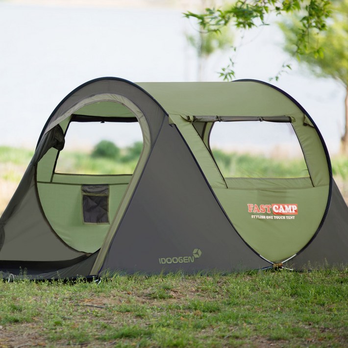 패스트캠프 베이직3 원터치 텐트 - 캠핑밈