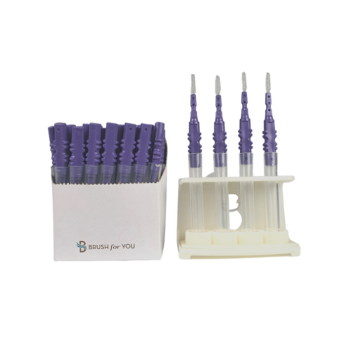 브러쉬포유 I형 치간칫솔 M 1.2mm 50p 거치대 세트 브러쉬포유 I형 치간칫솔 M 1.2mm 50p 거치대 세트