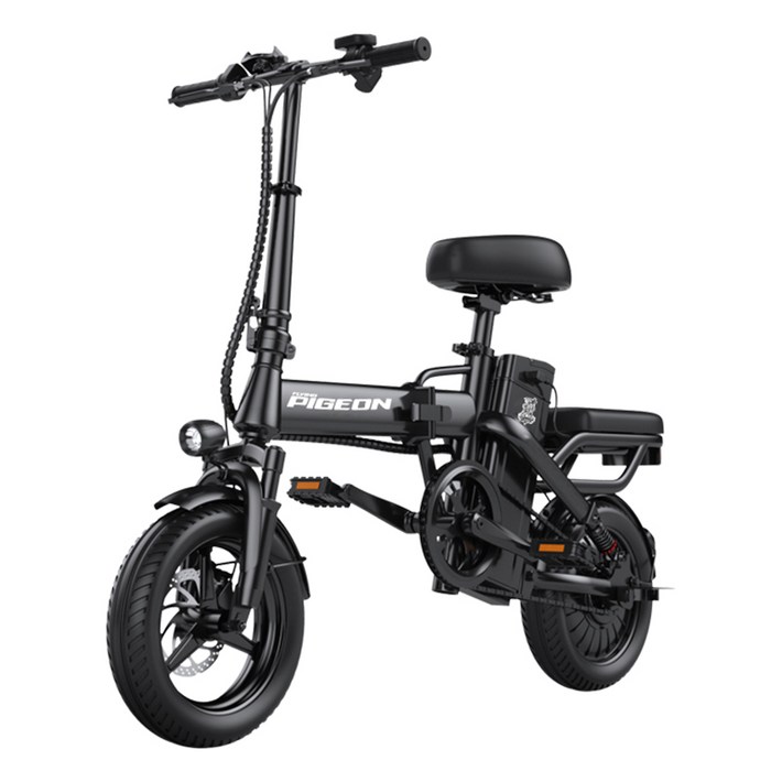 전기 자전거 전동 접이식 배달용 출퇴근 경량형 스포츠형 48V 15A 20A, 블랙, 스포츠형 20A(서스펜션O)