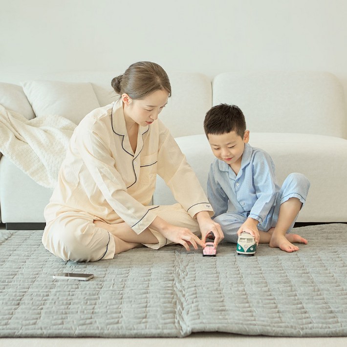 빨아쓰는 비나잇 프리미엄 온수매트 타임케어 보증제도 포함, 퀸 분리난방1500x1900