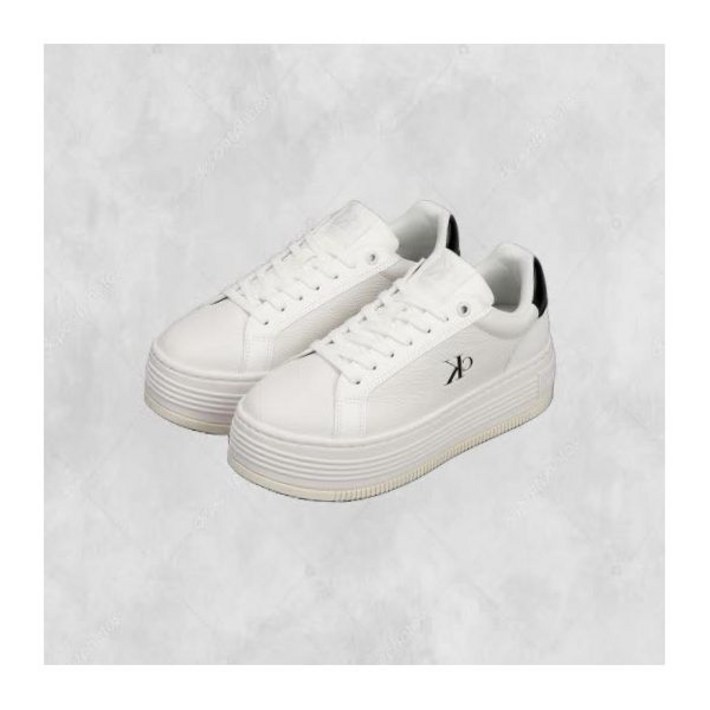 캘빈클라인진 여성 말모 플랫폼 스니커즈 YW01766 01W 265323