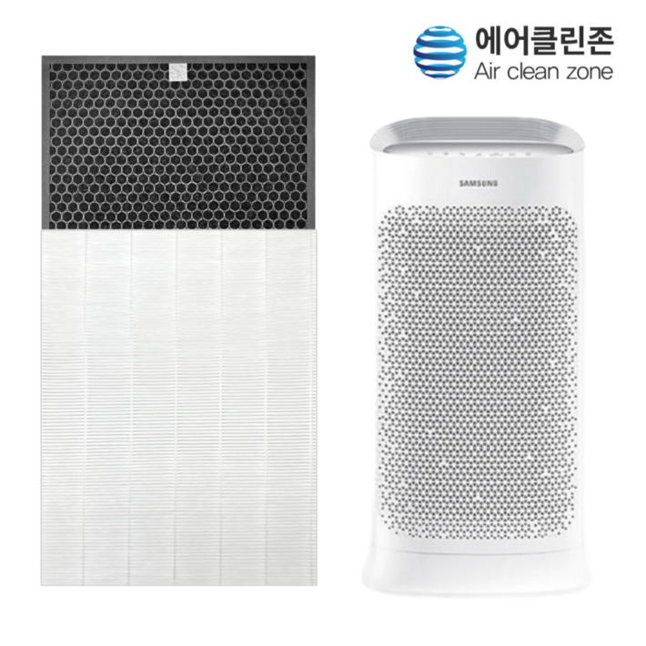 에어클린존 삼성 블루스카이50009000 공기청정기 AX60R5580WBD 호환 필터 1년 세트, H13헤파 복합형