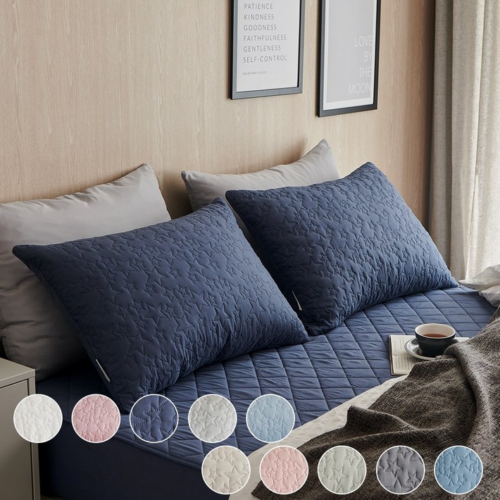 데시뉴 먼지없는 에센스 항균 누빔 베개커버 2P