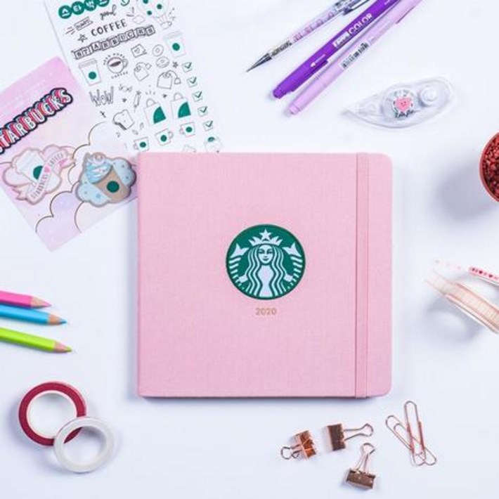 STARBUCKS 2020 스타벅스 다이어리 플래너 핑크