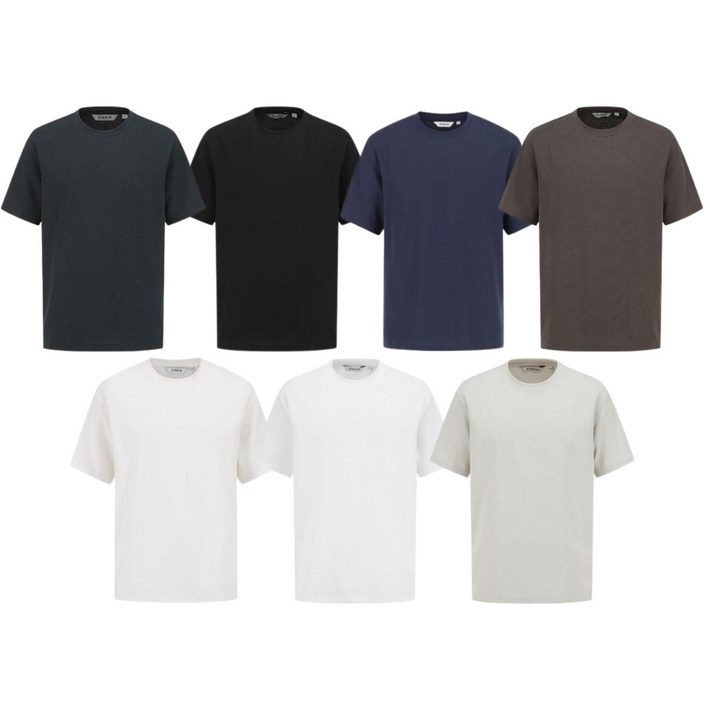 7컬러 25SS 데일리 사카리바조직 기본 반팔티셔츠 ADF2TR1903 CM9344 1968730