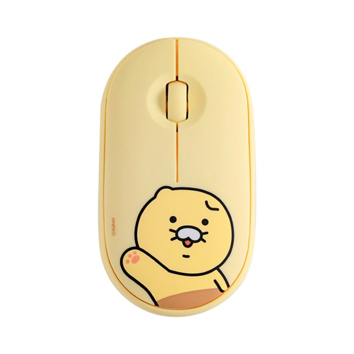 카카오프렌즈 춘식이 라이언 어피치 초경량 저소음 노트북 무선 마우스