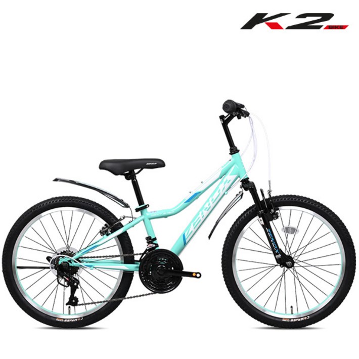 2025 케이투바이크 MTB 자전거 레이브SF 22인치 주니어 초등학생 21단 시마노 변속레버 미조립