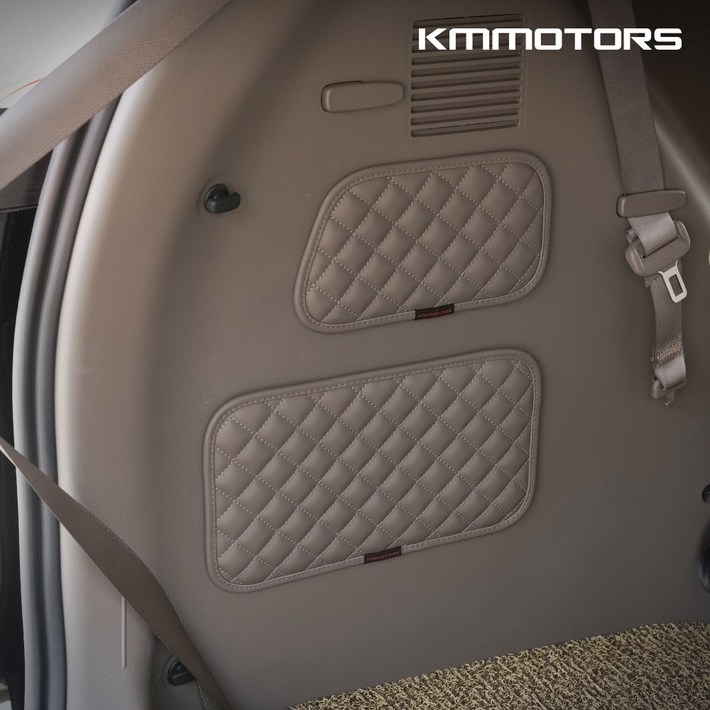 케이엠모터스 4세대 카니발KA4 퀼팅 트렁크 사이드 패드, 토프1P
