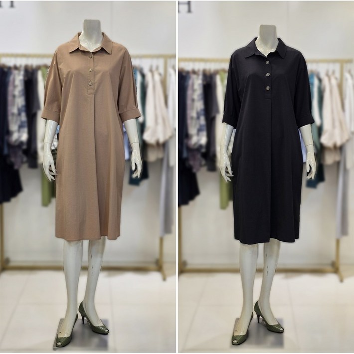 안지크 카라 정장 원피스 AJ2OP5110