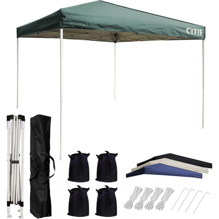 텐트 캠핑 원터치 텐트 천둥천막 접이식 캐노피 천막 지붕형 몽골텐트 접이식 캐노피차양막 행사용 방수 텐트 캠핑 타프 대형 2X2 여름 46 인용, 그린