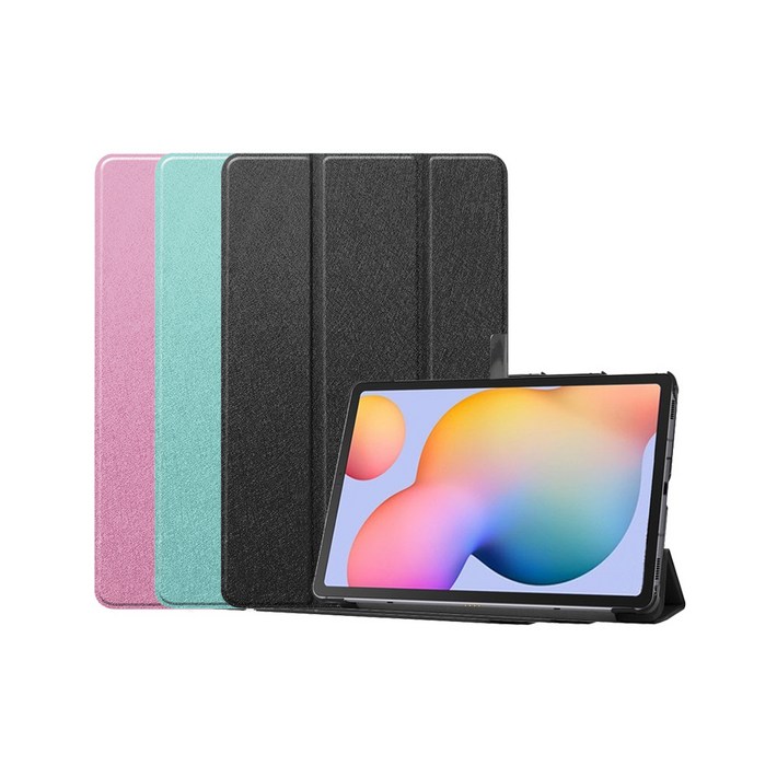 갤럭시탭 A7 10.4 SMT500T505 스마트커버 케이스, 블랙