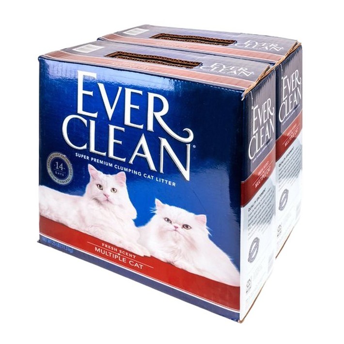 고양이왕국프리미엄 에버크린 MC  11.34kg x 2개