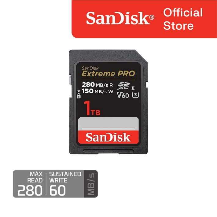 샌디스크 Extreme PRO SD Card V60, 1개