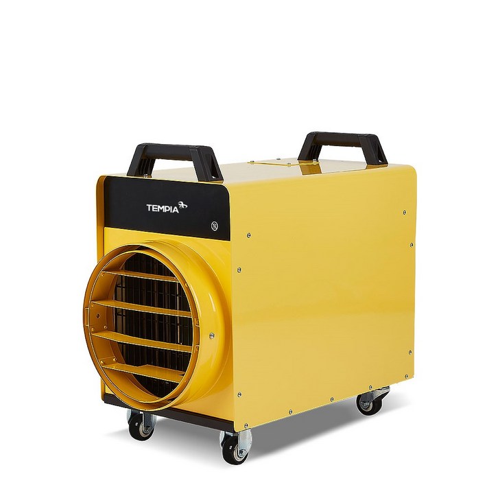 템피아 산업용 열풍기 전기 온풍기 공사장 농업용 공업용 대형 공장