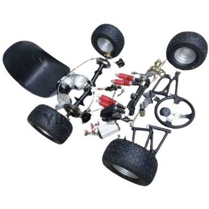 고카트 전동 4륜 휠 전동휠 레이싱 자동차 루지 전기 전기차 프레임, 상세 페이지 참고, 2. 60V1000W슬릭타이어시트컨트롤러, 1개