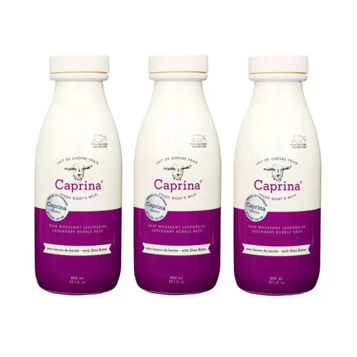 카프리나 산양밀크 버블배쓰 시어버터향 800ml X 3